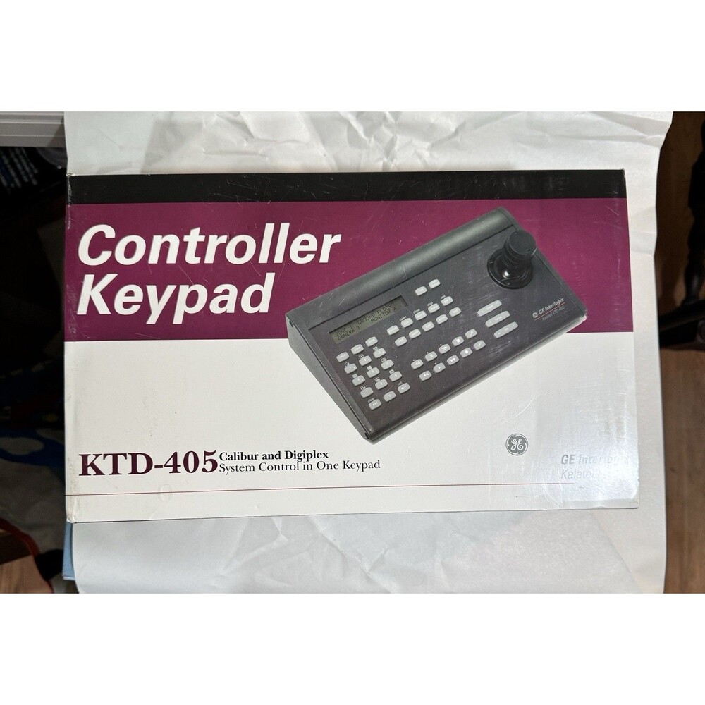 GE Interlogix Kalatel KTD-405 Controller Keypad VARIABLE SPEED DESKTOP KEYPAD